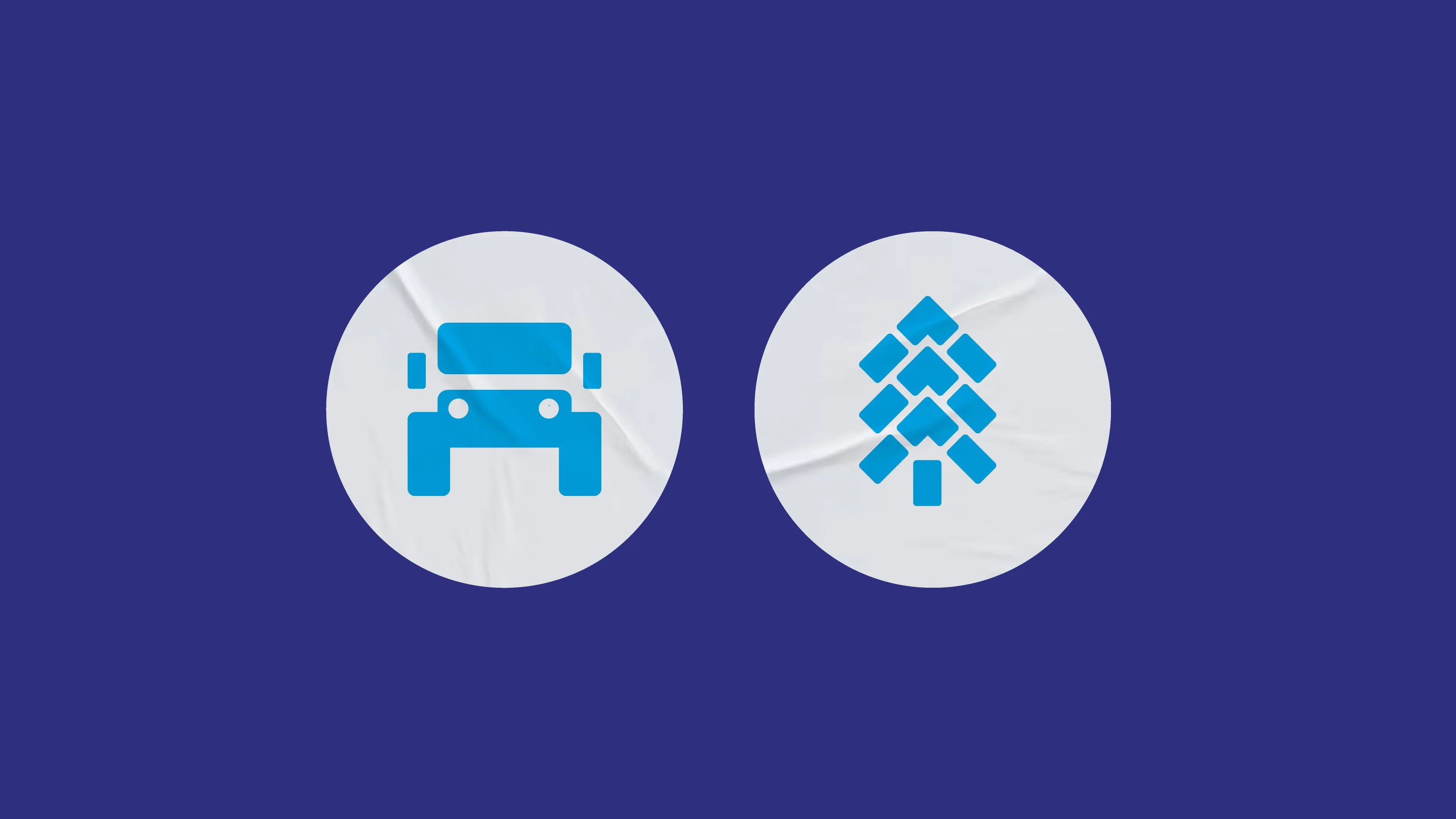 Offroad car sticker, brand illustration